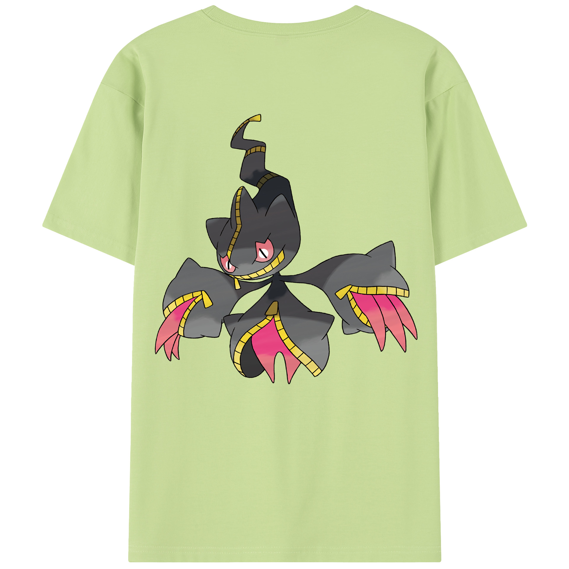 （画像用） ポケットモンスター Pokémon 綿100％半袖Tシャツ（背面プリント）
